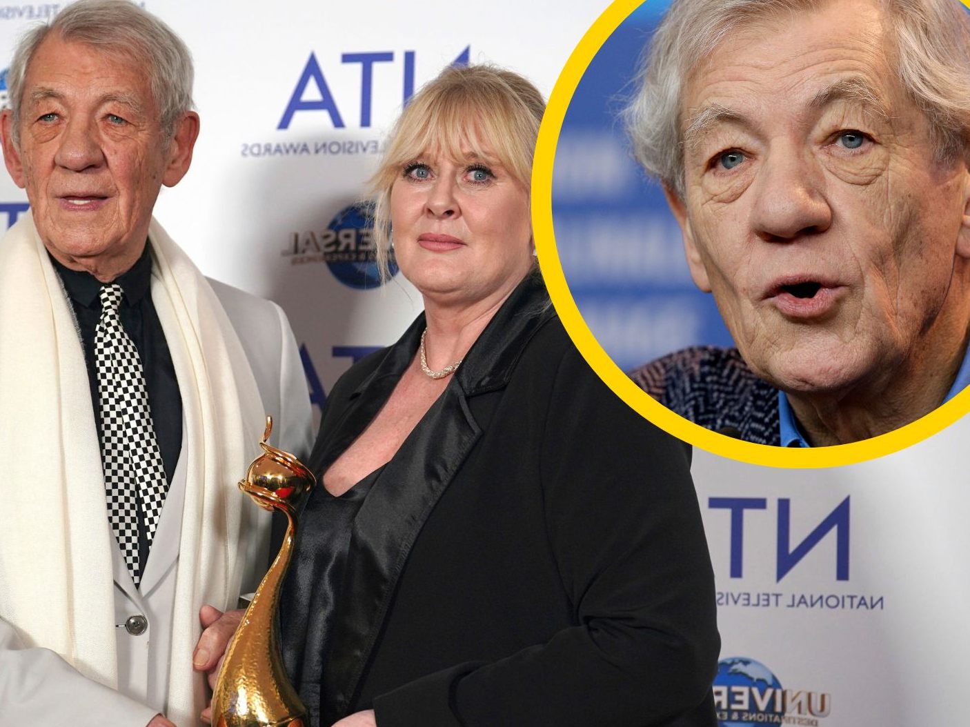 Schauspieler Ian McKellen erleidet Sturz auf der Bühne in London