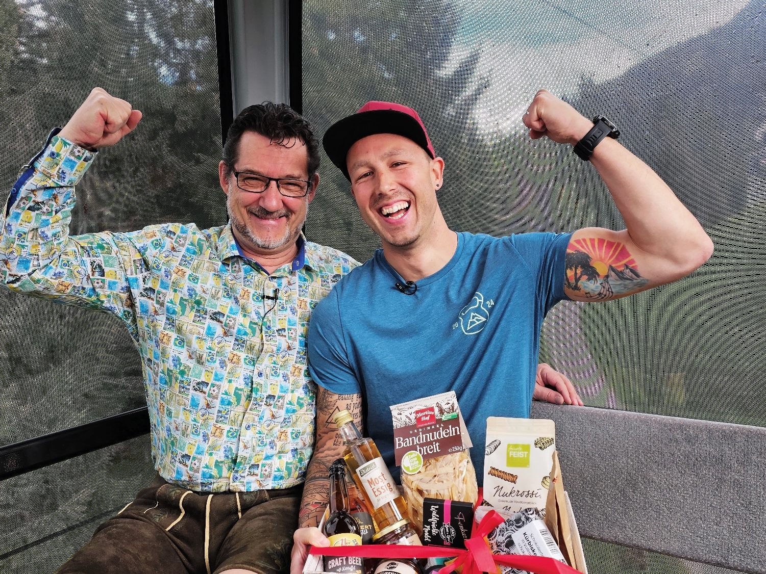 "Functional Fitness Montafon" Gründer Dominik Bandl, ist zu Gast in der Muttersberg TV Gondel bei Andreas Seeburger von Ländle TV.