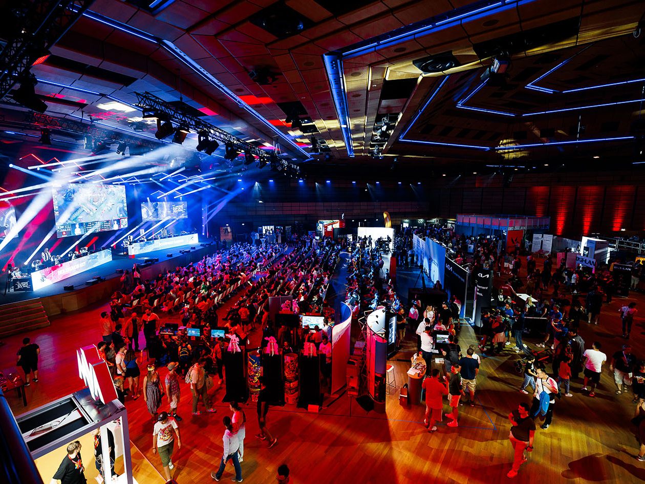 Im Austria Center Vienna fand wieder das A1 Austrian eSports Festival statt. Im Austria Center Vienna fand wieder das A1 Austrian eSports Festival statt.