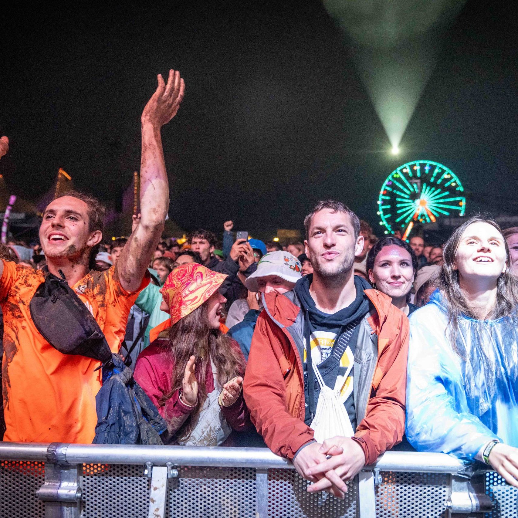 Die Festivalbesucher ließen sich den Spaß nicht verderben.