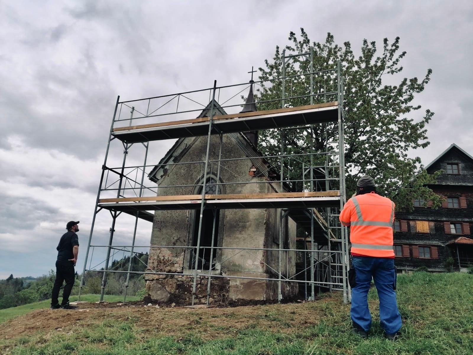 Sanierung der Kapelle Flühlen Sanierung der Kapelle Flühlen
