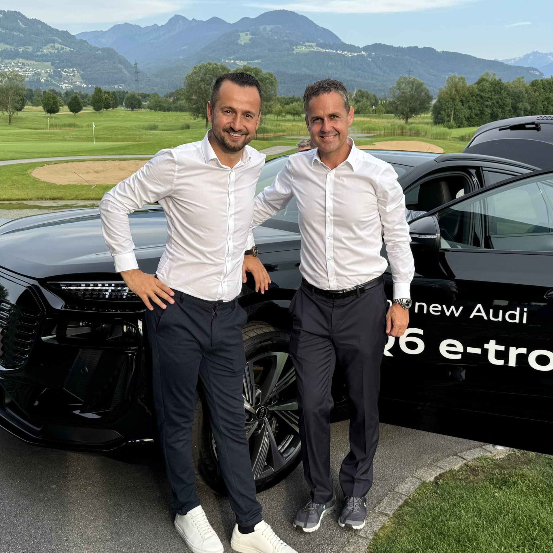 Adnan Cajic und Michael Strele