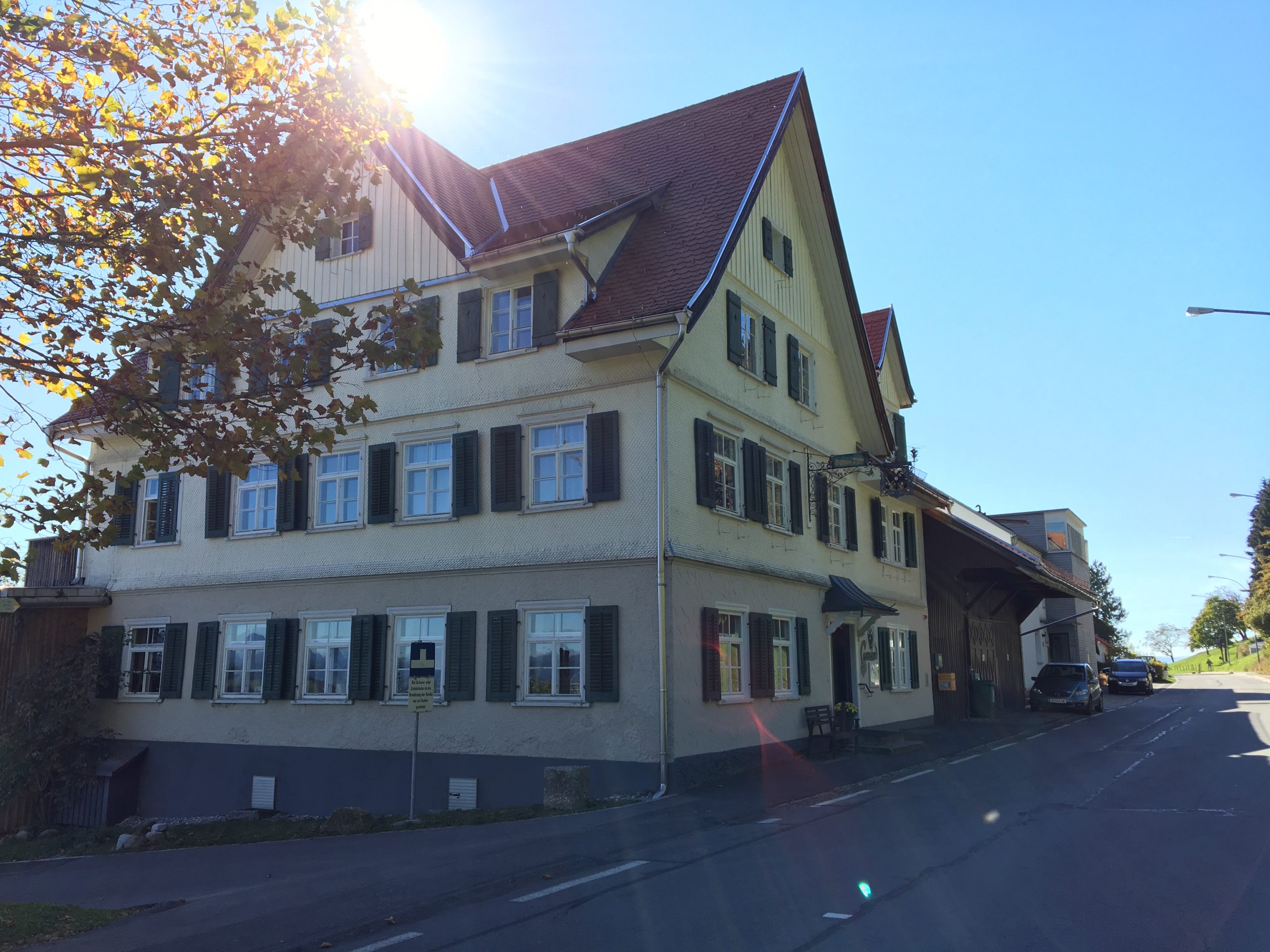 Gasthaus Adler im Bregenzer Ortsteil Fluh.