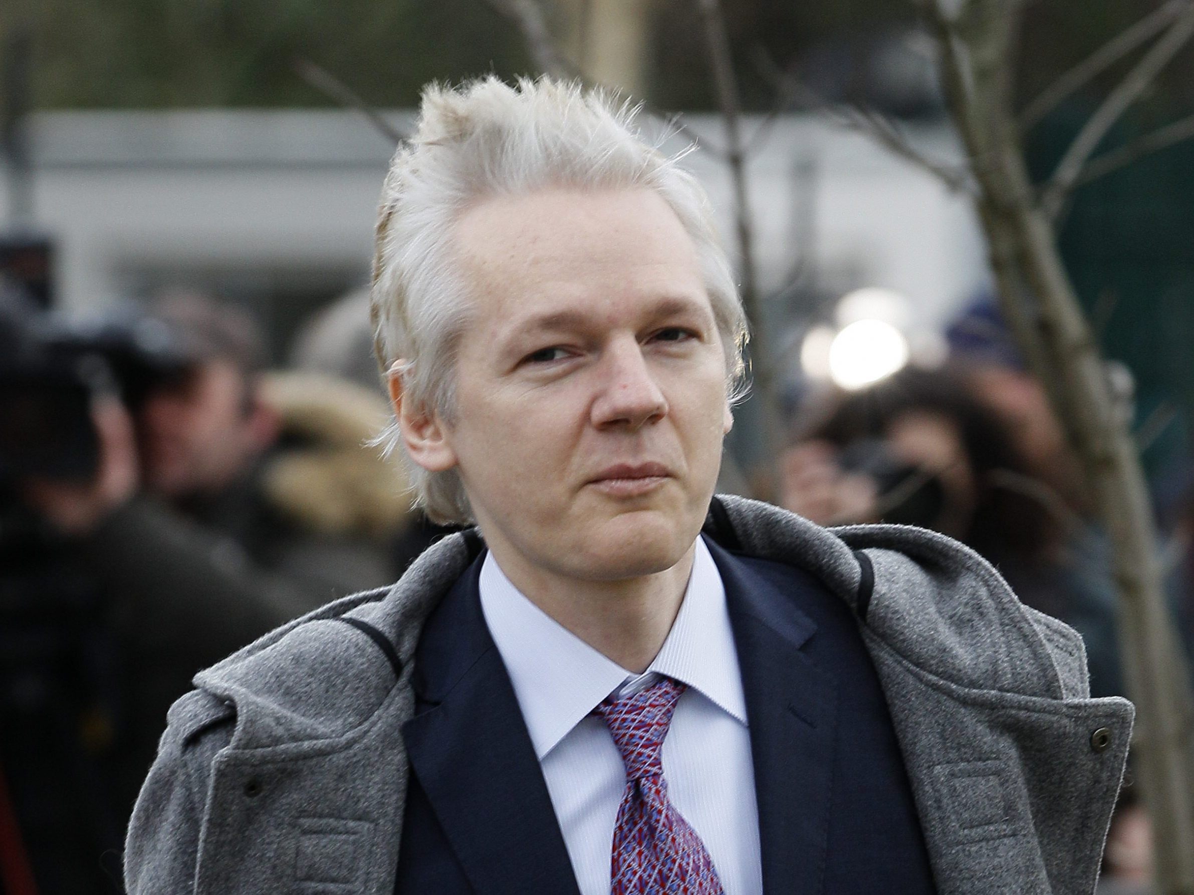 Assange im Februar 2011. 2012 floh er in die Botschaft Equadors in London und beantragte Asyl. Assange im Februar 2011. 2012 floh er in die Botschaft Equadors in London und beantragte Asyl.