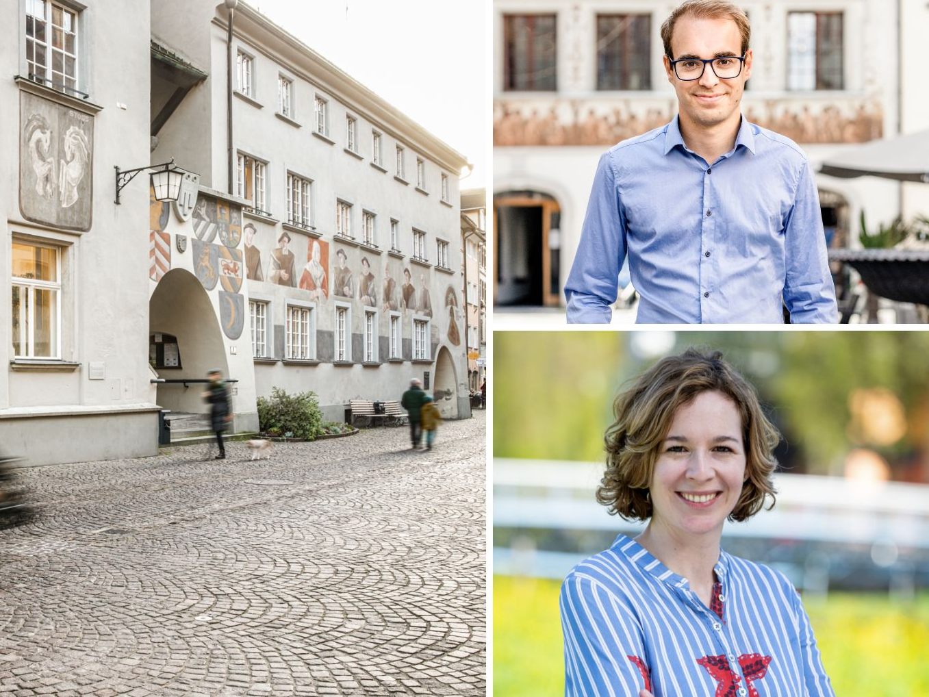 Rauch ist seit Juli 2021 Stadtrat für Umweltschutz und Abfallwirtschaft. Stadträtin Eva-Maria Hämmerle (Neos) kandidiert ebenfalls.