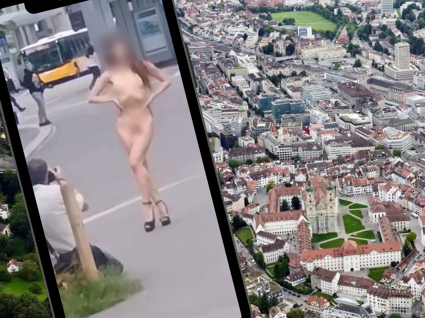 Das Video scheint mehr Aufregung zu erzeugen als das Nackt-Shooting ins St. Gallen selbst.