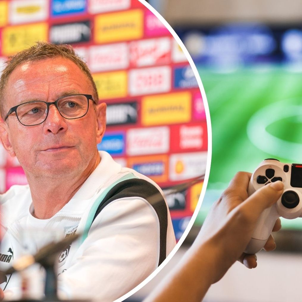 Rangnick erlaubt seinen Spielern das Zocken auch abseits vom Platz.