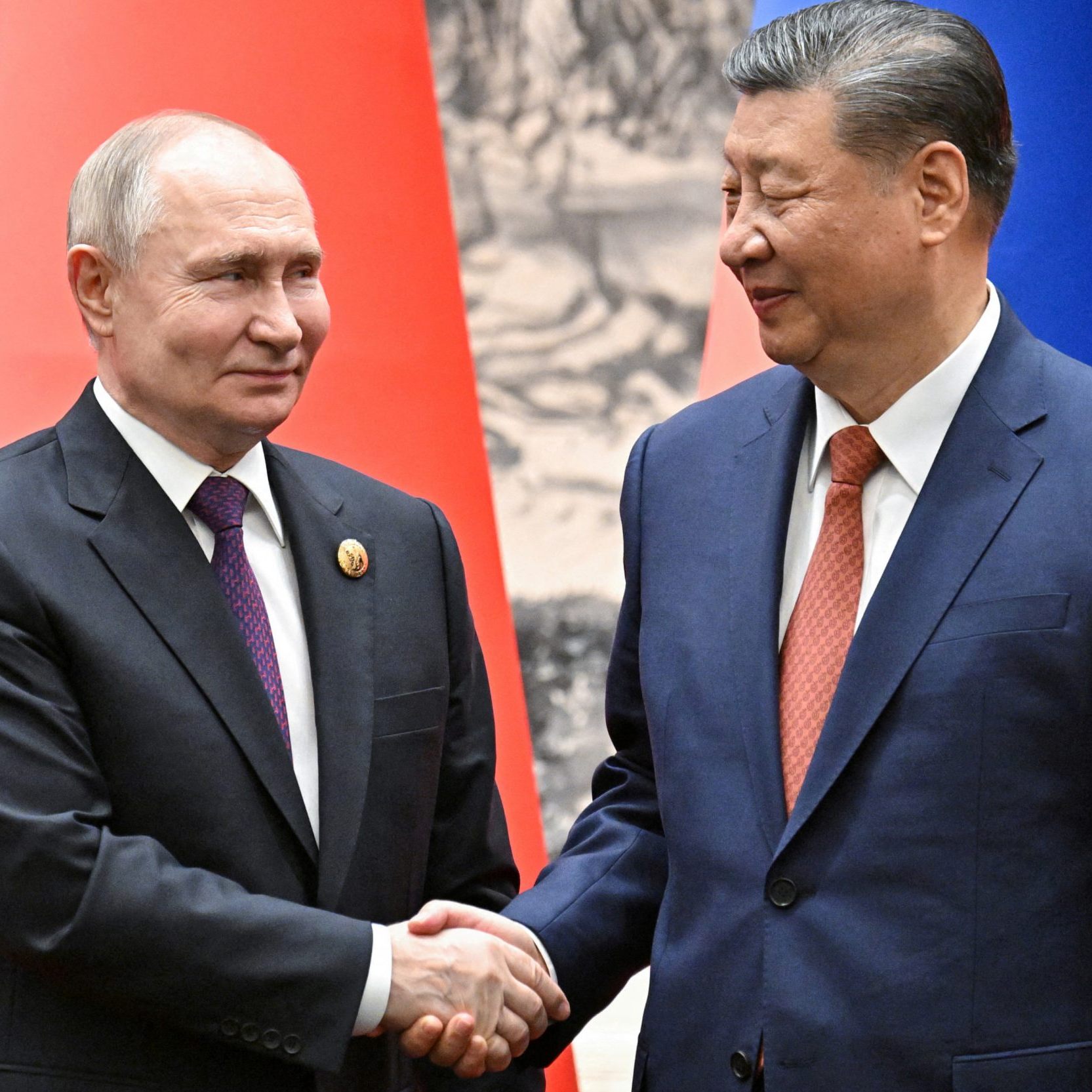 Putin und Xi beim Treffen am 16. Mai 2024 in Peking.