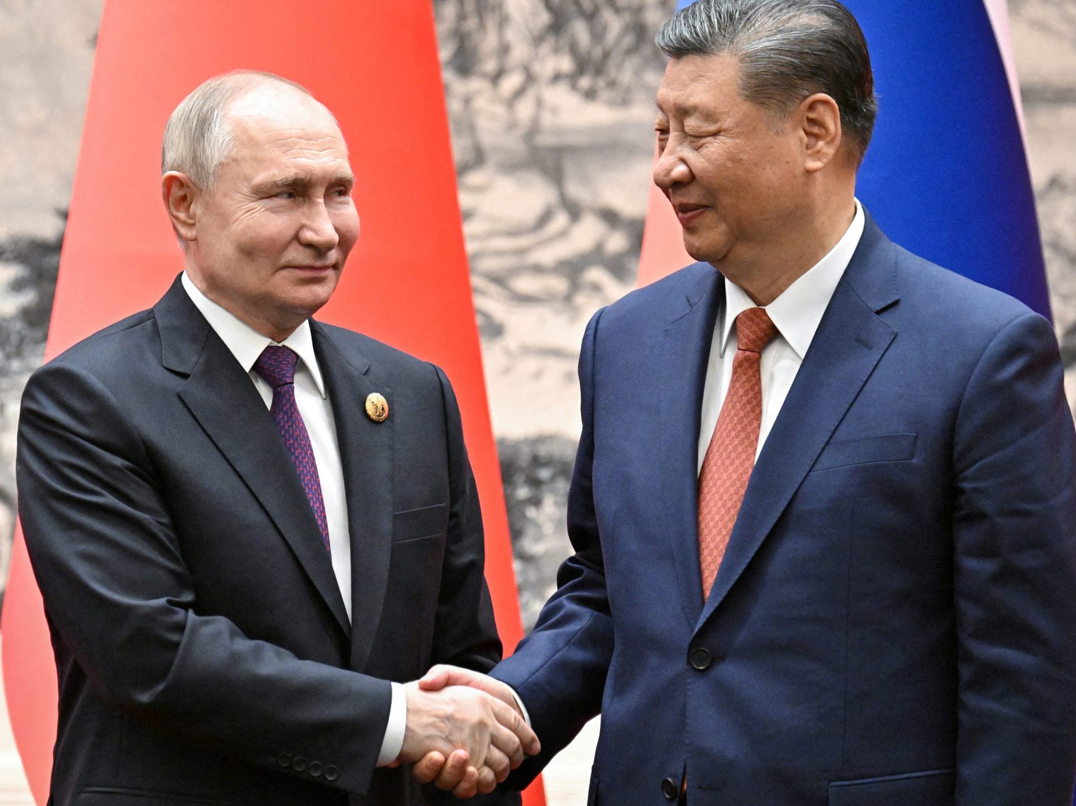 Putin und Xi beim Treffen am 16. Mai 2024 in Peking.