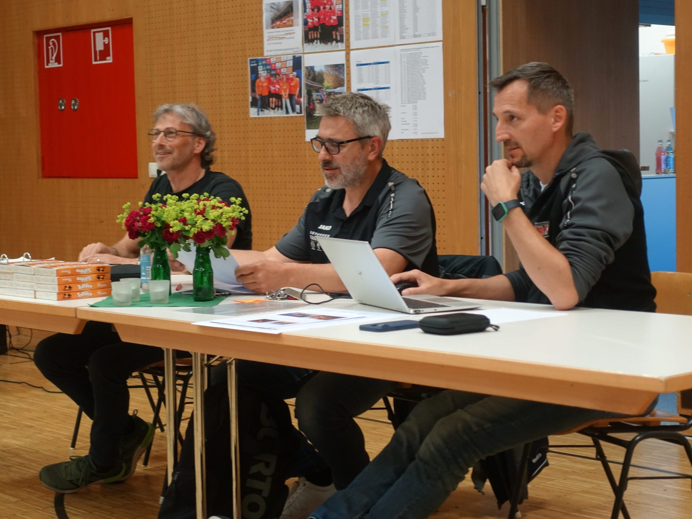 Alter und neuer RC Höchst Vorstand (v.l.n.r.) Reinhard Schneider, Marco Schallert, Andreas Lubetz.