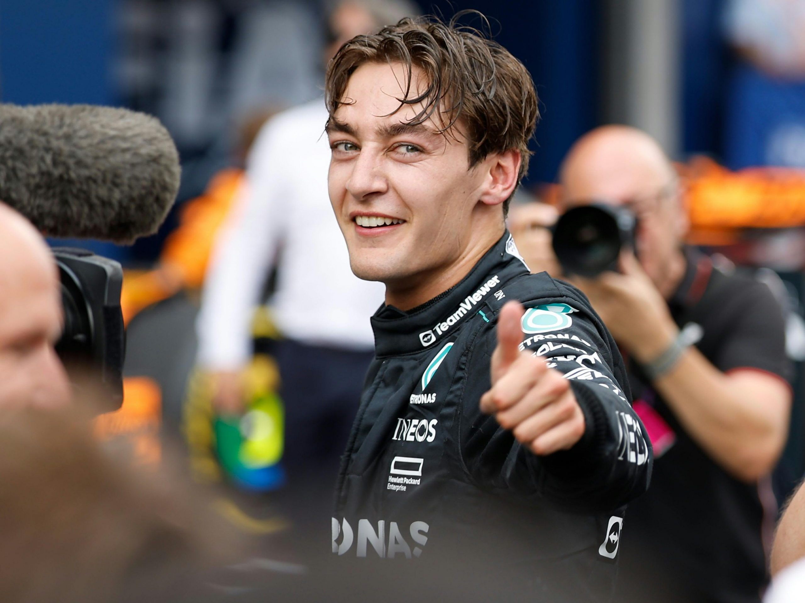 George Russell hat überraschend das Formel-1-Rennen in Spielberg gewonnen.
