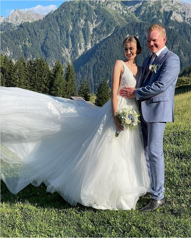 Hochzeit Christof und Julia Bitschi (Instagram)