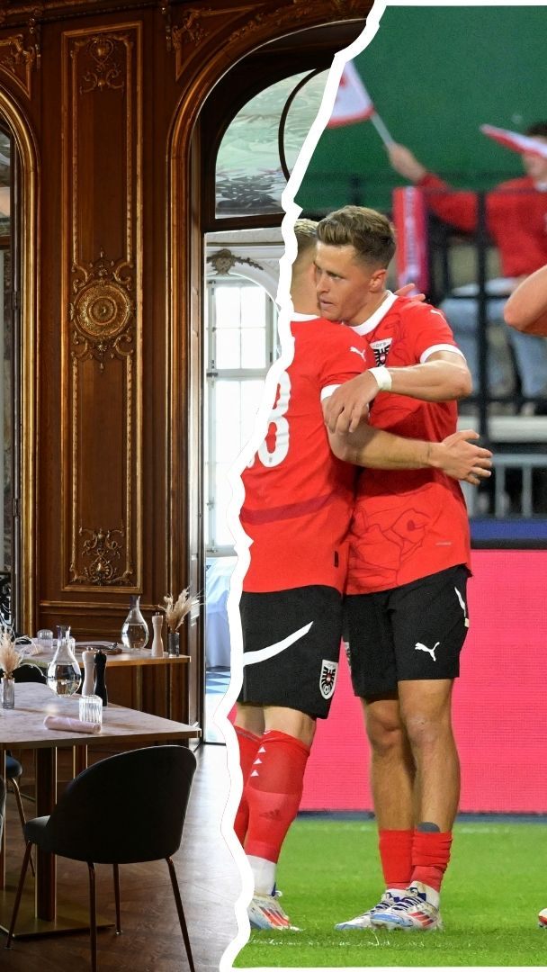 Die österreichische Nationalmannschaft zieht für die Europameisterschaft in das Berliner Schlosshotel Grunewald