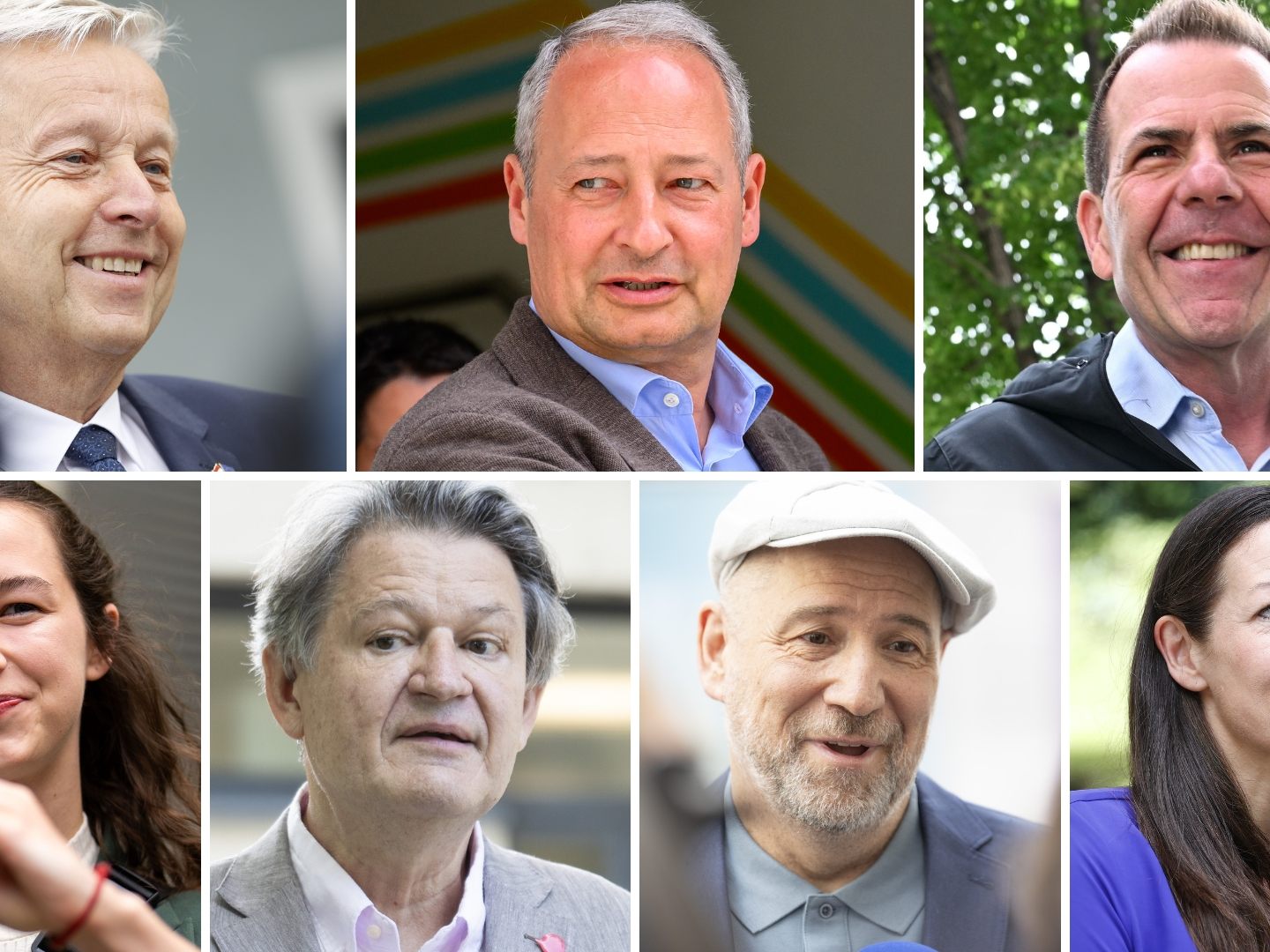 Die österreichischen Spitzenkandidaten haben gewählt.