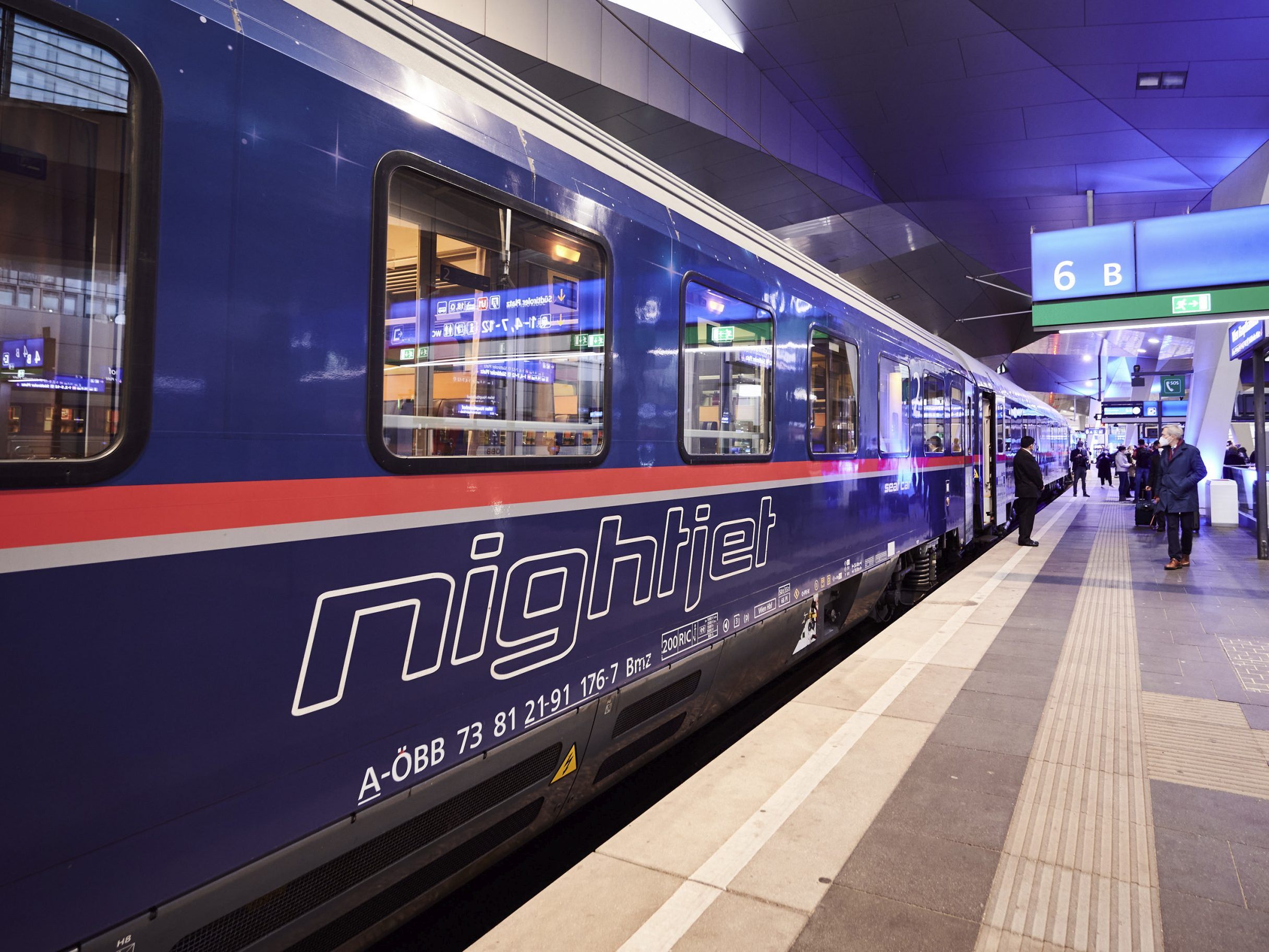Einige ÖBB-Nightjet-Linien müssen aufgrund von Bauarbeiten im Sommer 2024 pausieren.