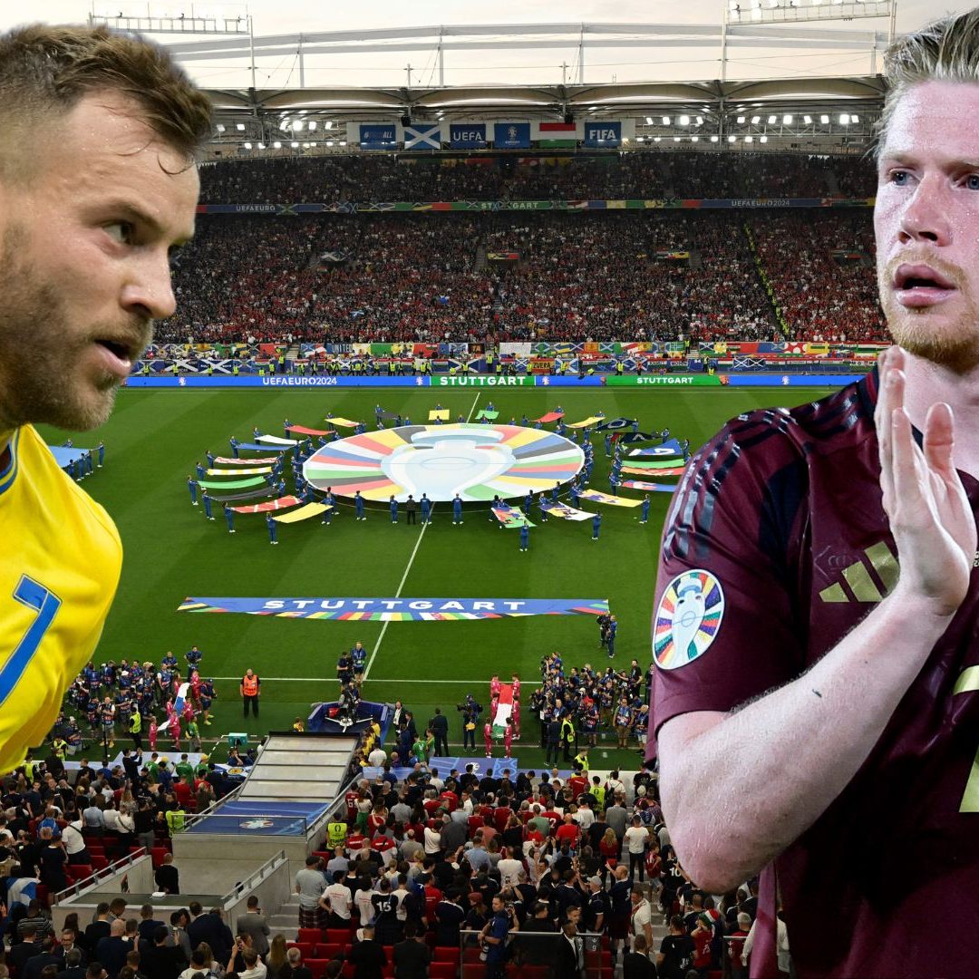 Die Ukraine trifft heute in Stuttgart auf Gruppenfavorit Belgien.