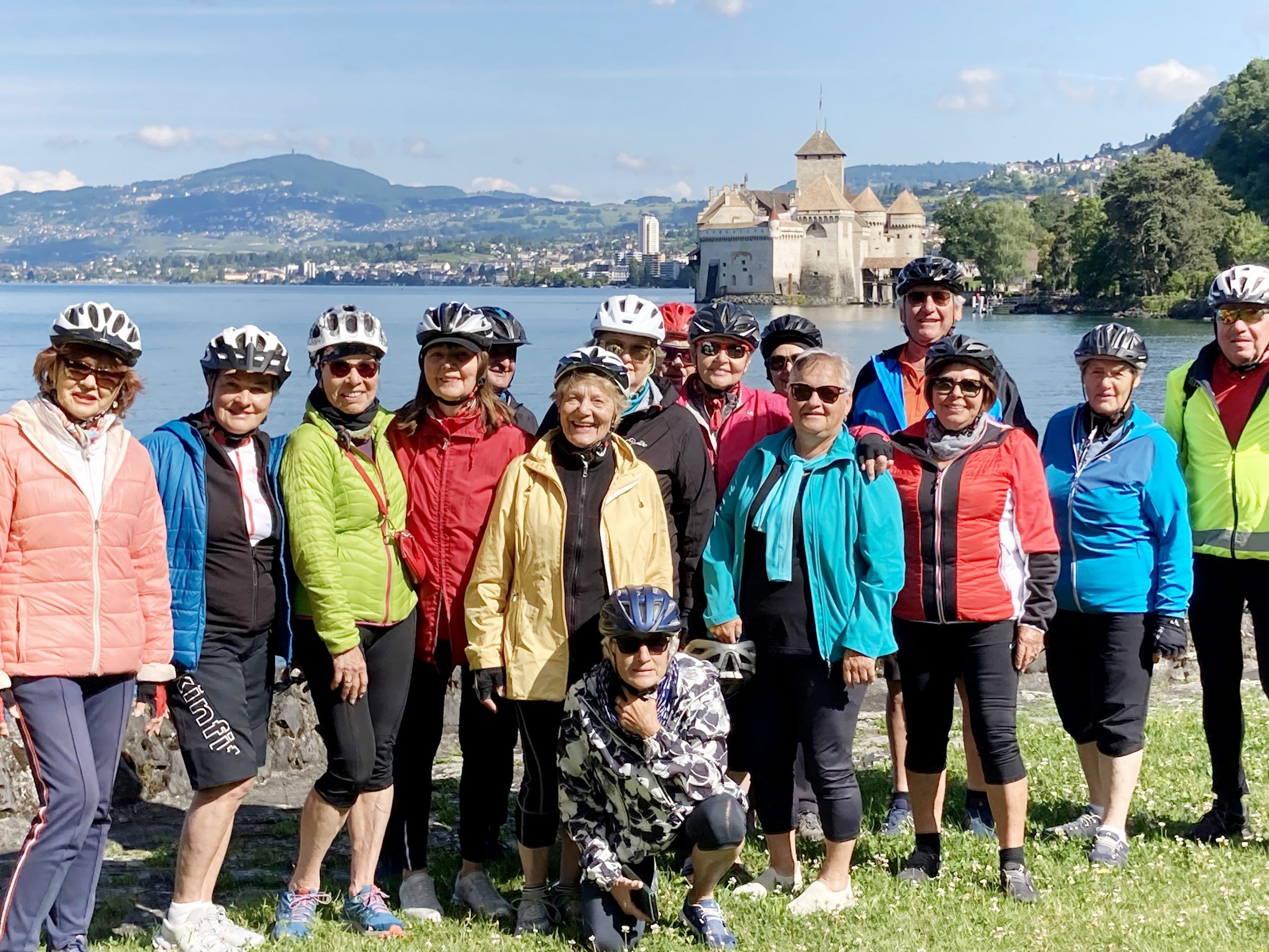 Die Radfreunde von VORARLBERG 50plus genossen die Radtage in der Schweiz Die Radfreunde von VORARLBERG 50plus genossen die Radtage in der Schweiz