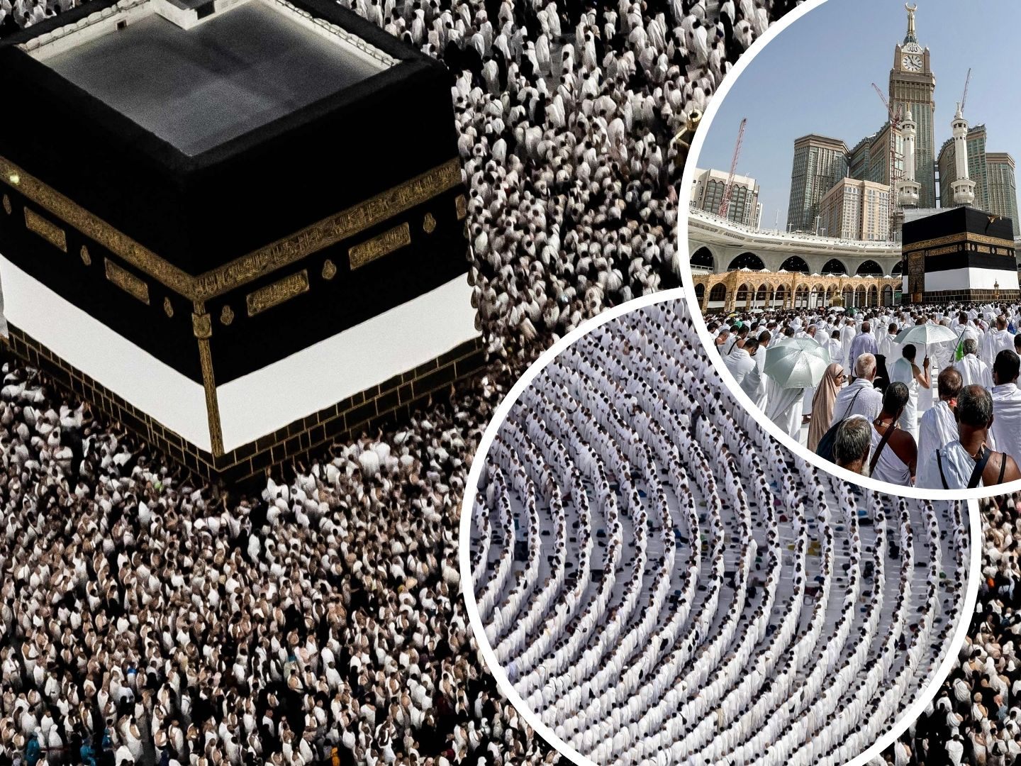 In Saudi-Arabien hat die muslimische Wallfahrt Hadsch (Hajj) begonnen. Bei glühender Hitze strömten zum Auftakt am Freitag Menschenmassen durch die Räume und den Hof der Großen Moschee von Mekka, wie Bilder des Hadsch-Ministeriums zeigten. In Saudi-Arabien hat die muslimische Wallfahrt Hadsch (Hajj) begonnen. Bei glühender Hitze strömten zum Auftakt am Freitag Menschenmassen durch die Räume und den Hof der Großen Moschee von Mekka, wie Bilder des Hadsch-Ministeriums zeigten.