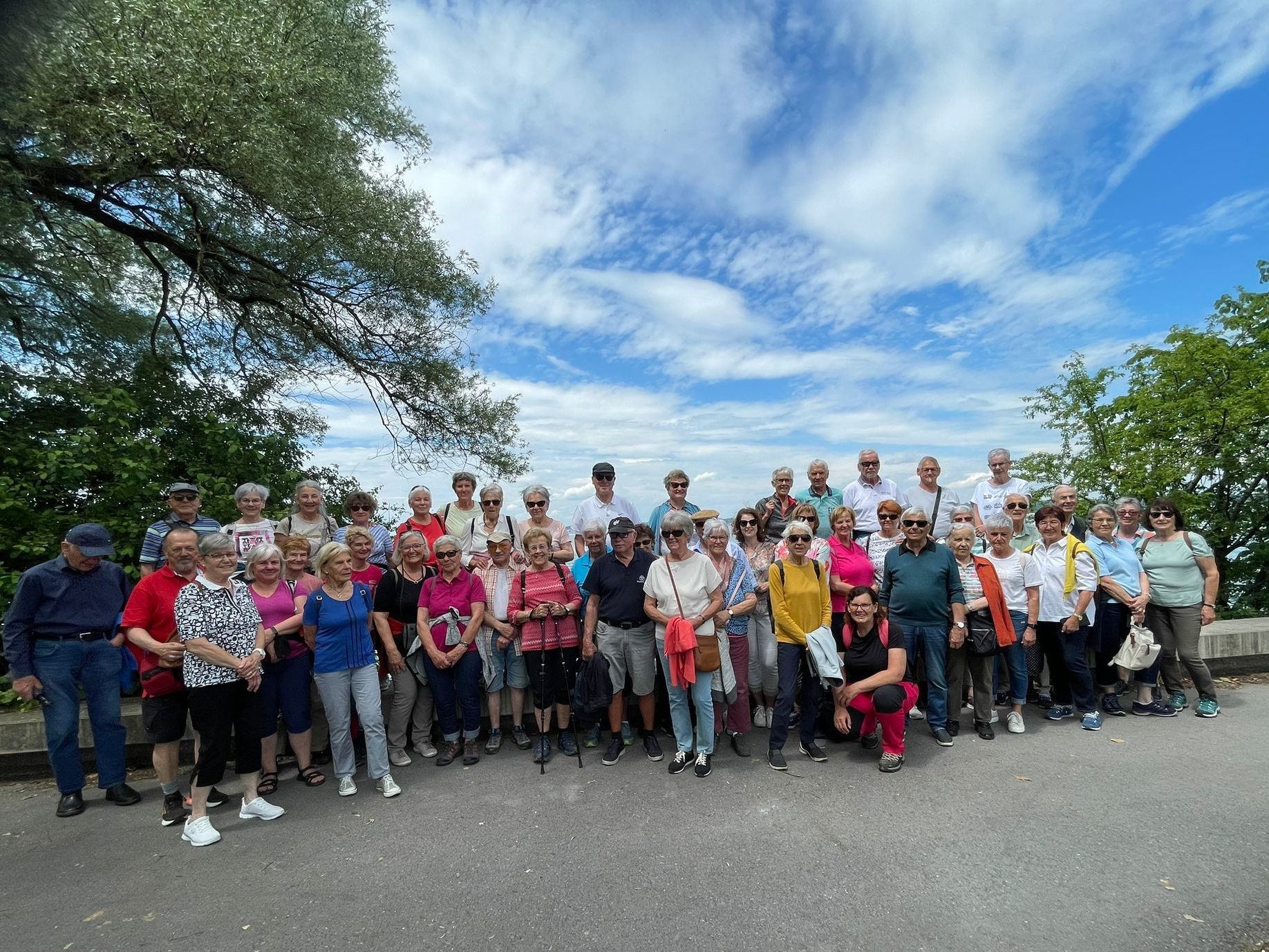 50 Mitglieder von der Seniorenrunde Rankweil besuchten das Kloster Mehrerau.