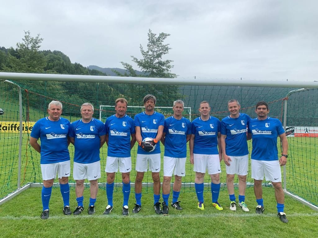 Die Legenden von FC Viktorsberg wollen zum Jubiläum siegen.