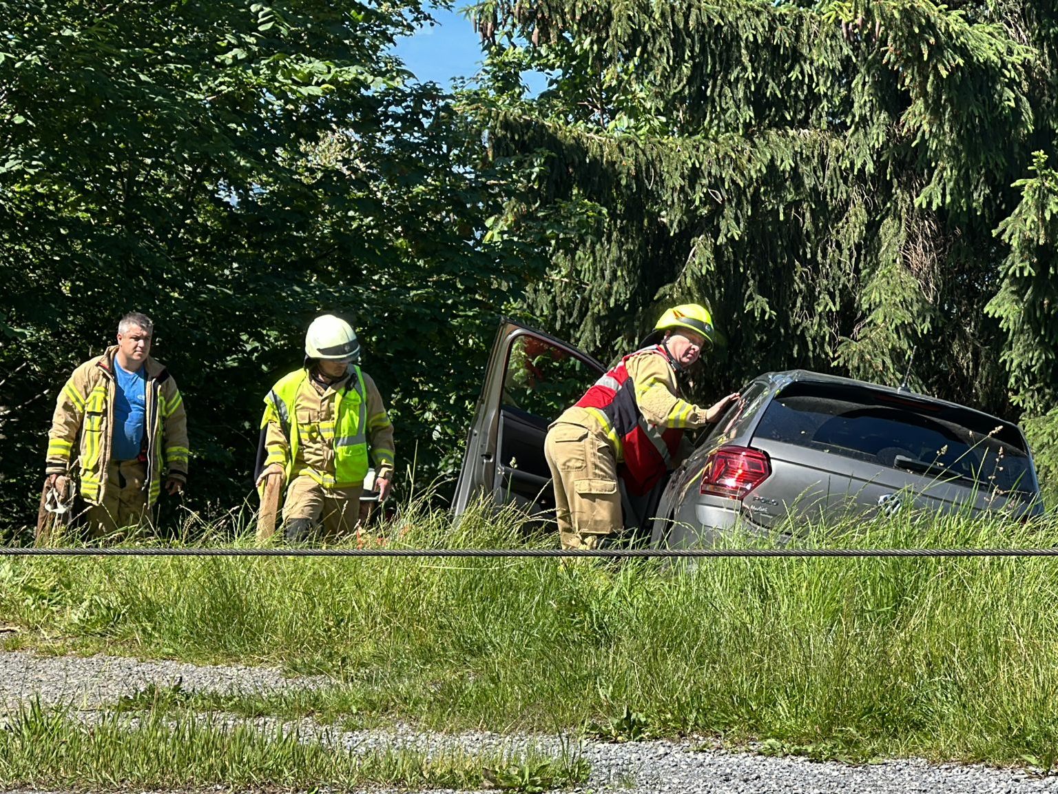 Verkehrsunfall auf der Bödelestraße