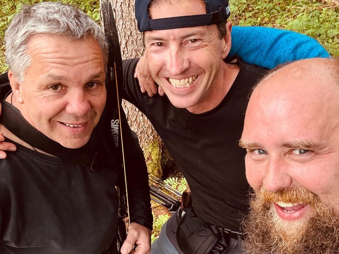 v. l. n. r.: Wolfgang, Klaus und Joachim.