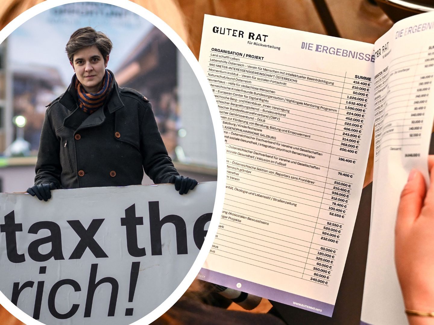 Eingesetzter Rat präsentierte Ergebnis - 25 Mio. Euro gehen an unterschiedlichste Initiativen Eingesetzter Rat präsentierte Ergebnis - 25 Mio. Euro gehen an unterschiedlichste Initiativen