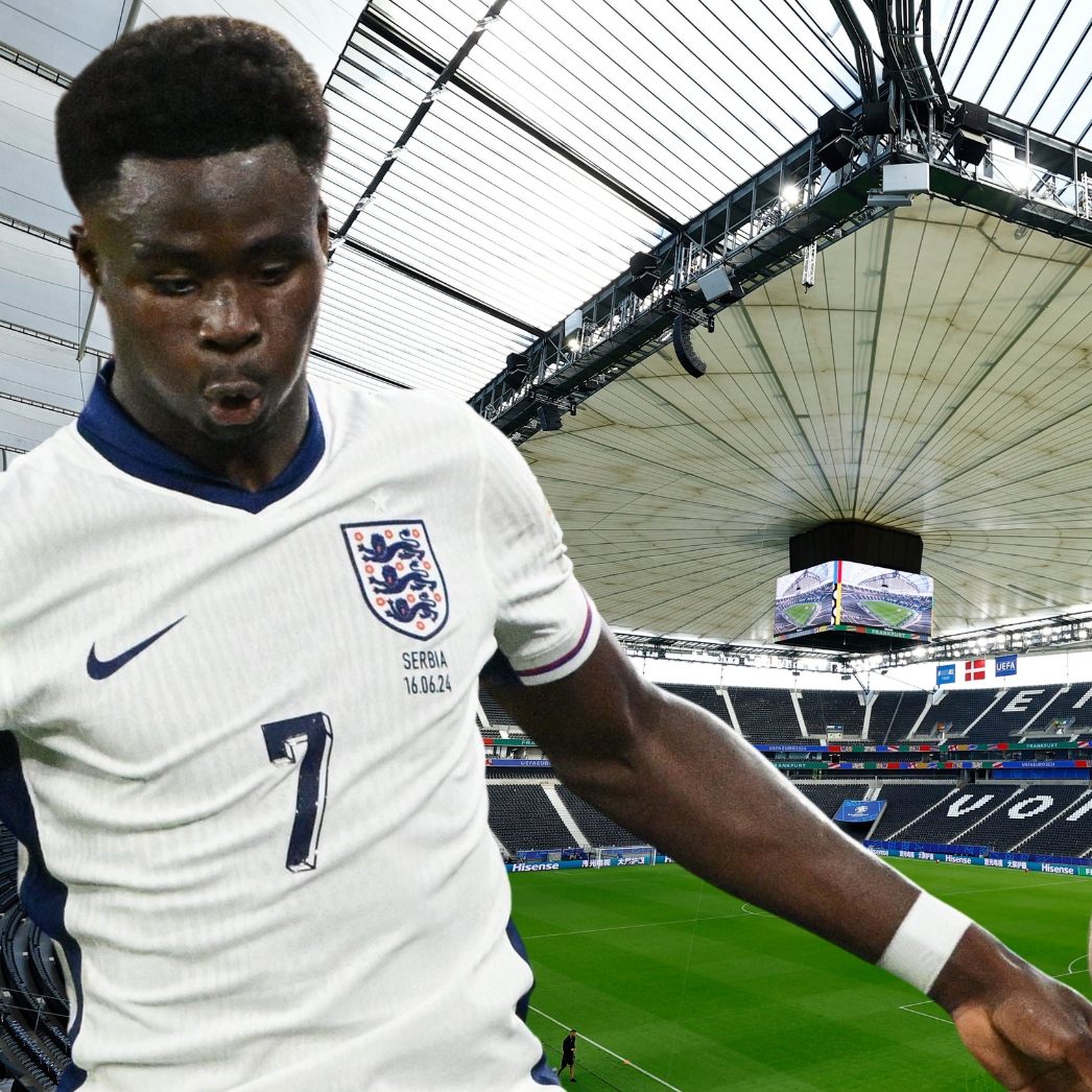 England spielt am Donnerstag um 18 Uhr gegen Dänemark. Im Bild: Boukayo Saka und Christian Eriksen.