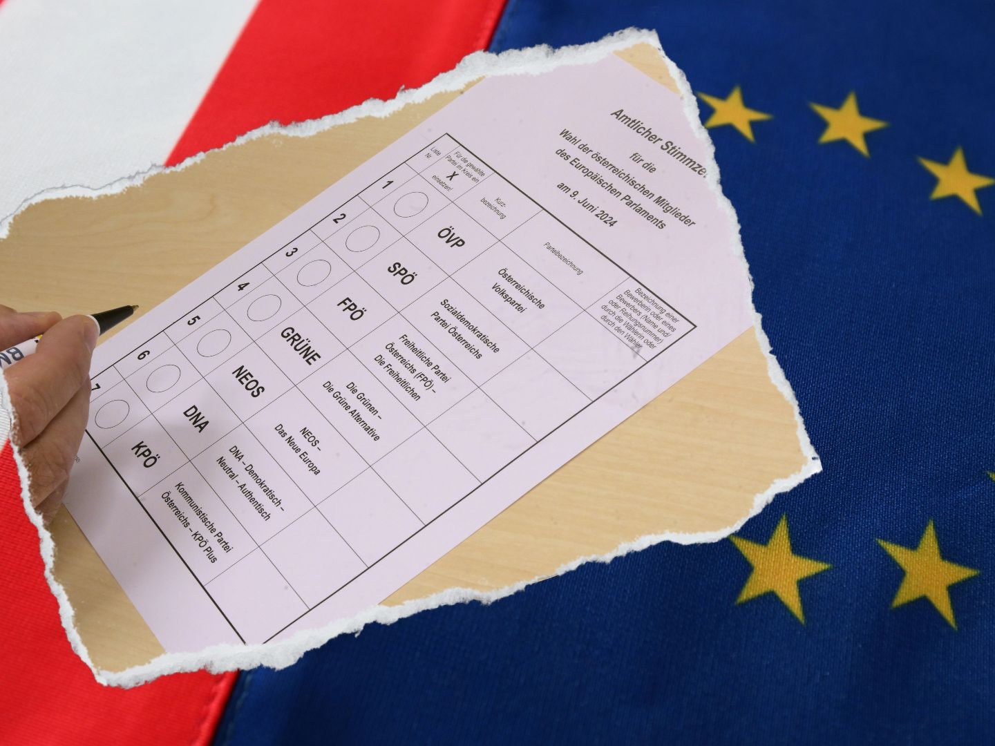Am 9. Juni findet die Europawahl statt Am 9. Juni findet die Europawahl statt