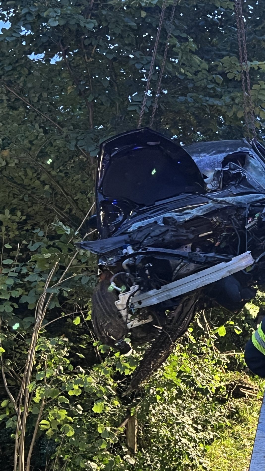 Eine Person wurde verletzt.