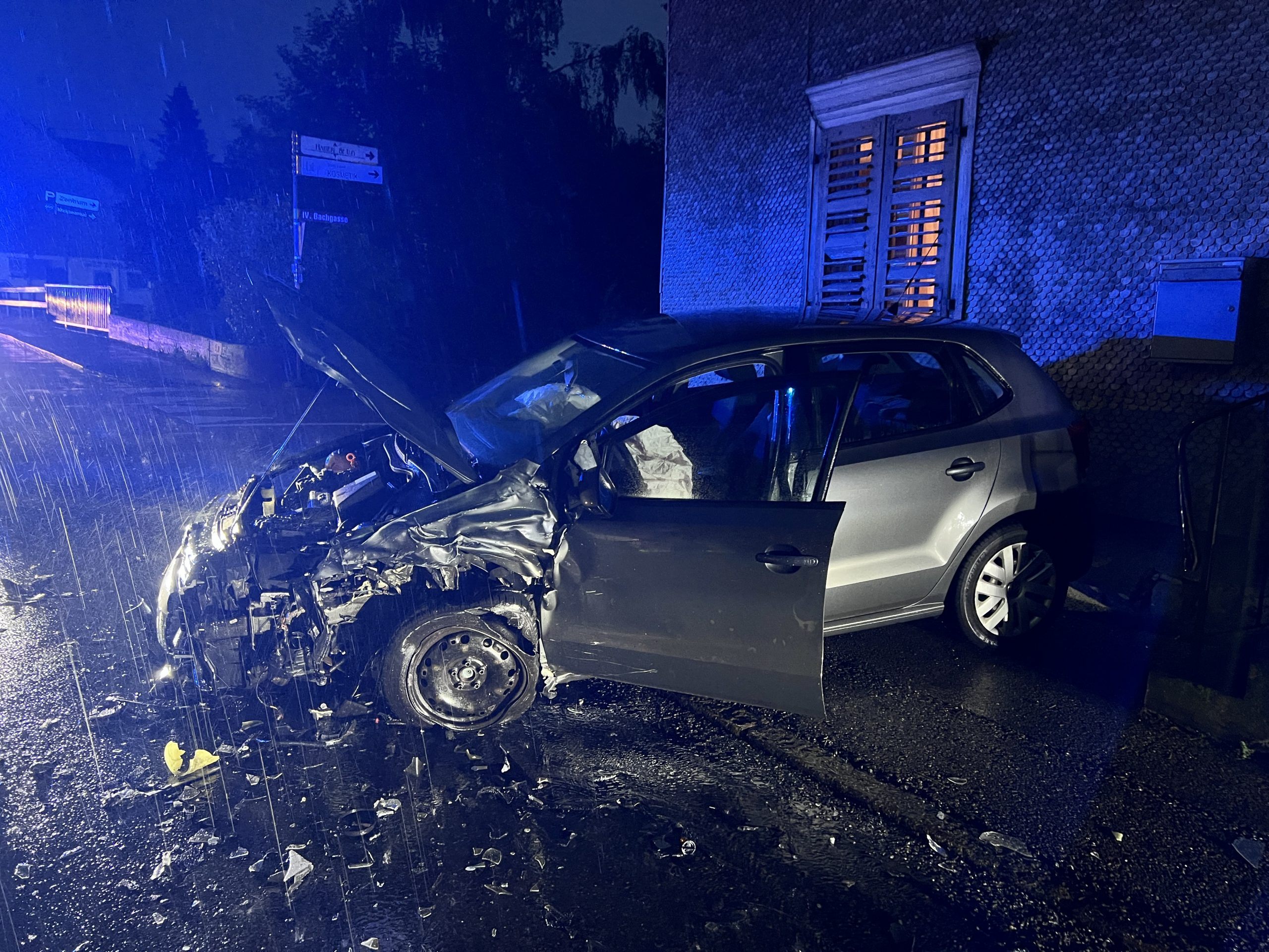 Am Freitagabend kam es in Dornbirn zu einem Unfall.