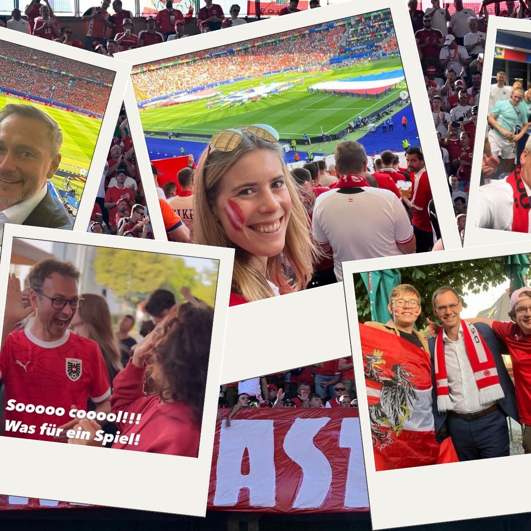 Ganz Österreich freut sich mit unserer Nationalmannschaft