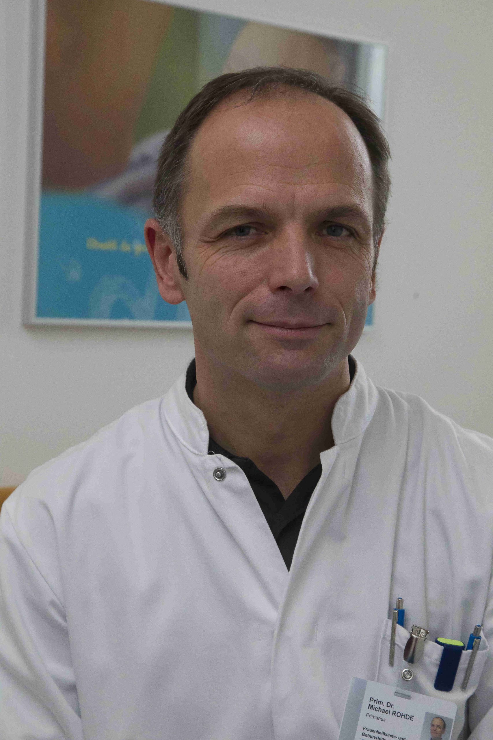 Michael Rhode, Leiter der Gynäkologie