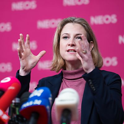 NEOS-Vorsitzende Beate Meinl-Reisinger.