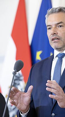 Gewessler und Nehammer waren beim Thema Klimaschutz oft geteilter Meinung.