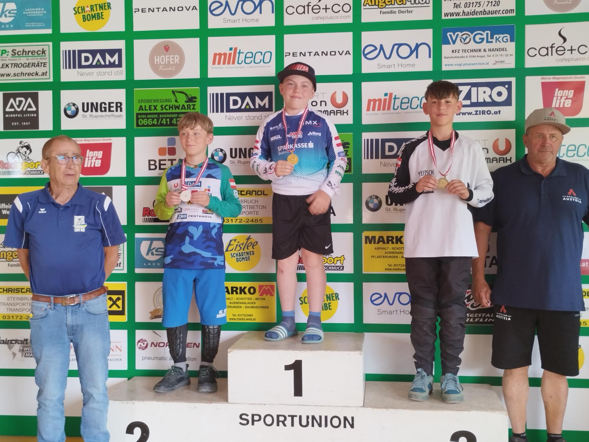 Wieder Gold für Samuel Meitz.