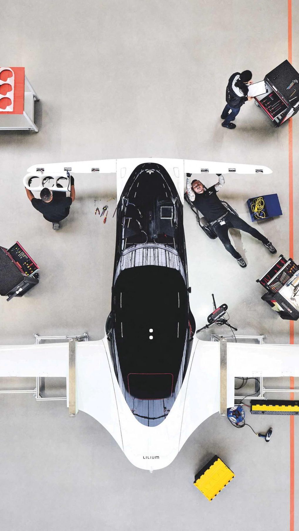 Das Bild zeigt den 2019 veröffentlichten Fünfsitzer Prototyp.