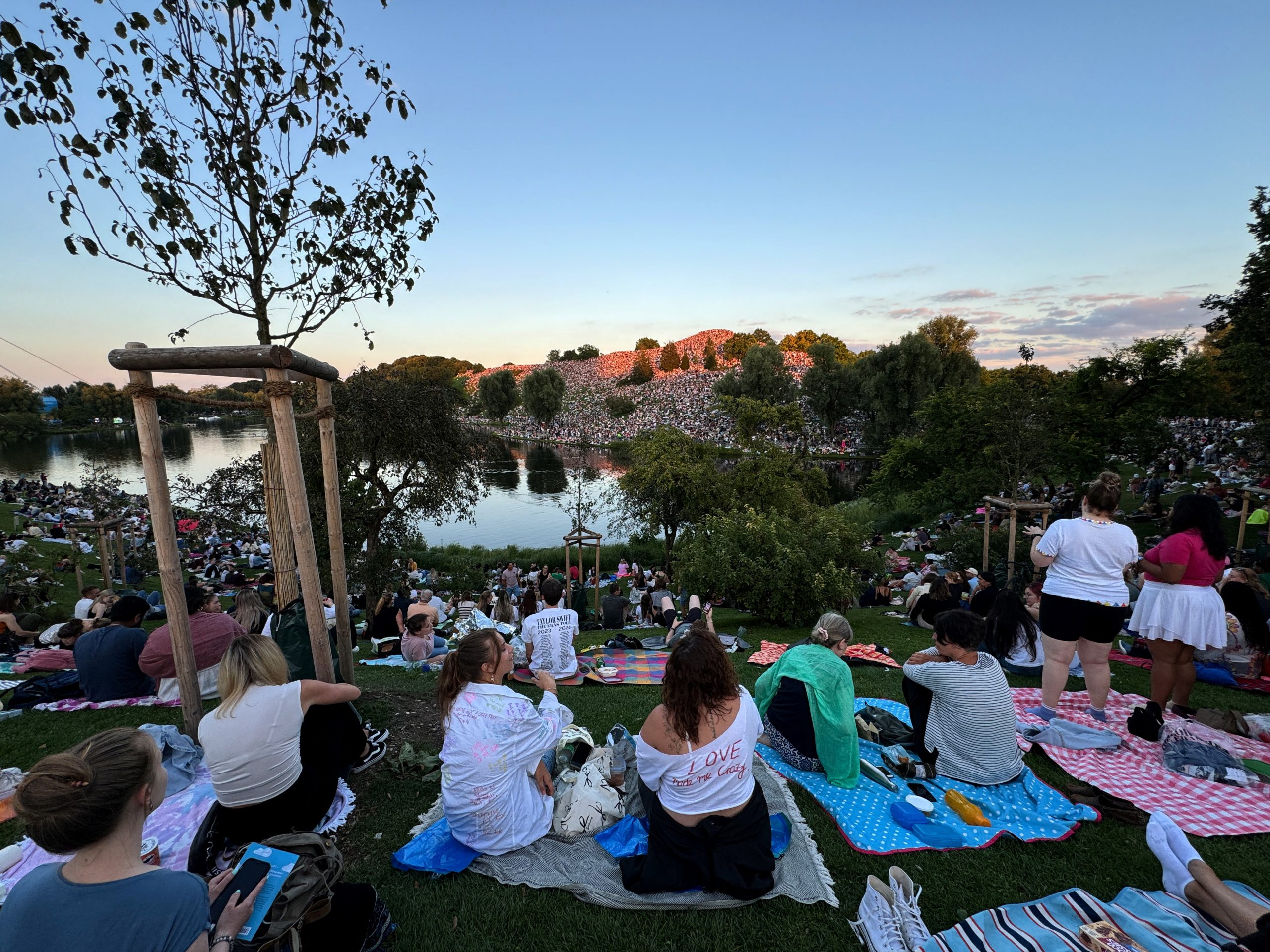 Taylor-gating im Olympiapark in München