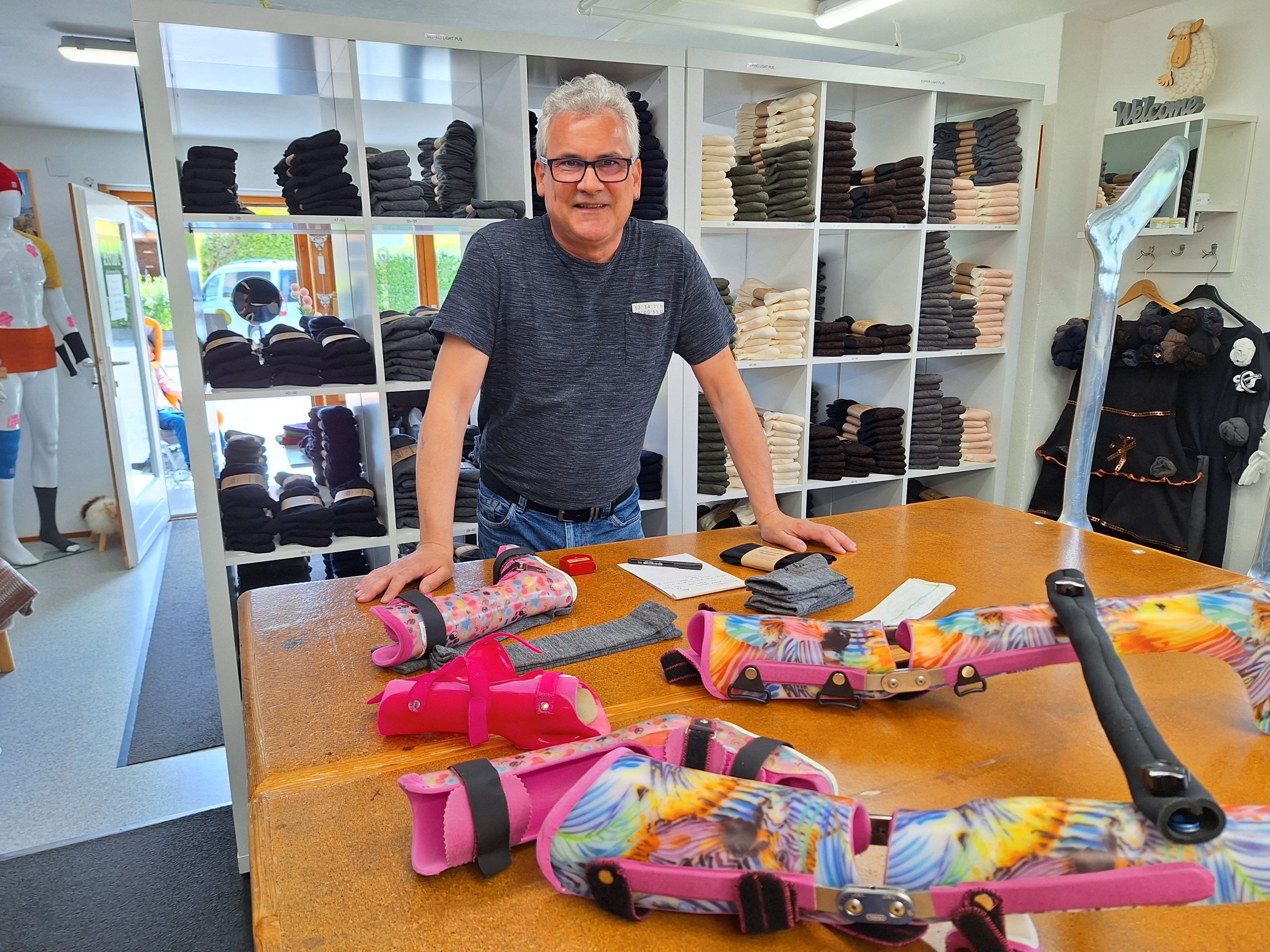 Alex von der Sockenmanufaktur.