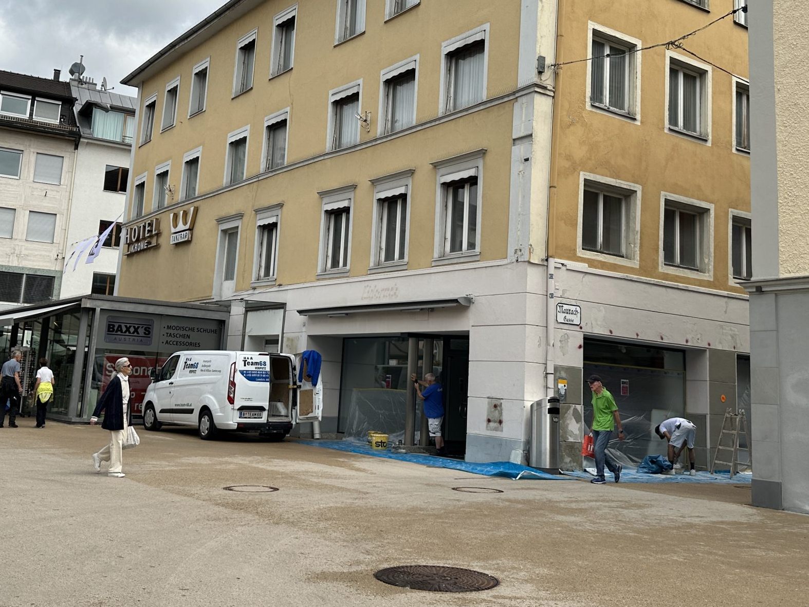 Das Geschäftslokal des ehemaligen Modegeschäfts "Eldorado" steht derzeit leer.