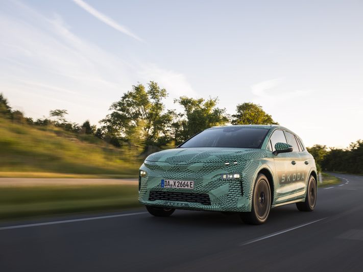 Rein elektrischer Škoda Elroq Rein elektrischer Škoda Elroq