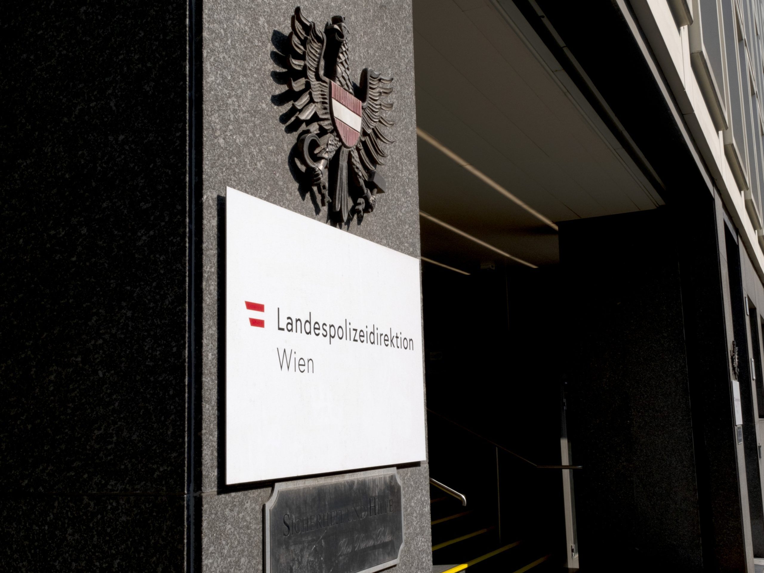 Das Gebäude der Wiener Polizei.