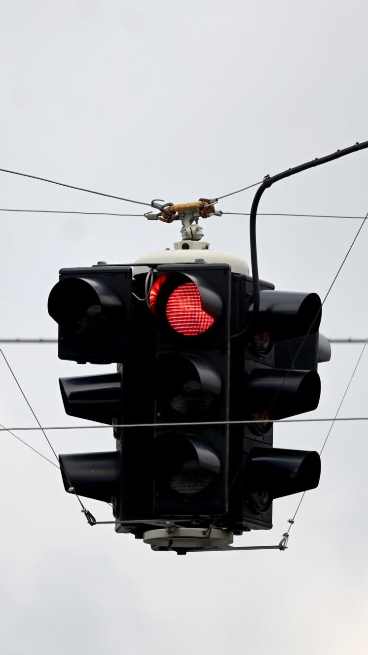 Die Vorrangregeln gilt bei Ampelausfall.