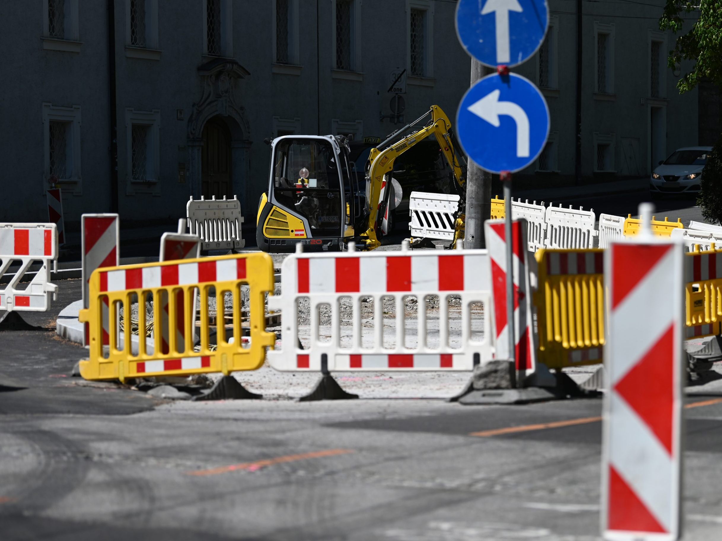 Baustellen in Wien-Simmering. Baustellen in Wien-Simmering.