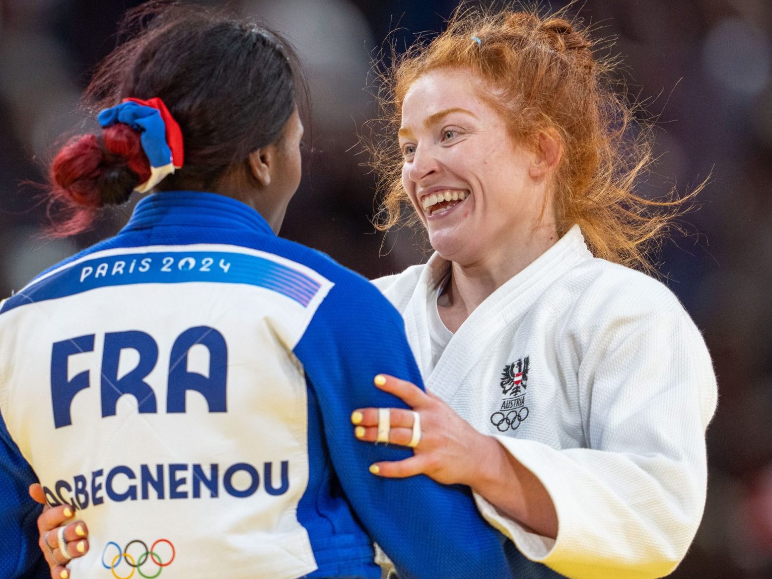 Französin Agbegnenou war im Bronzekampf zu stark Französin Agbegnenou war im Bronzekampf zu stark