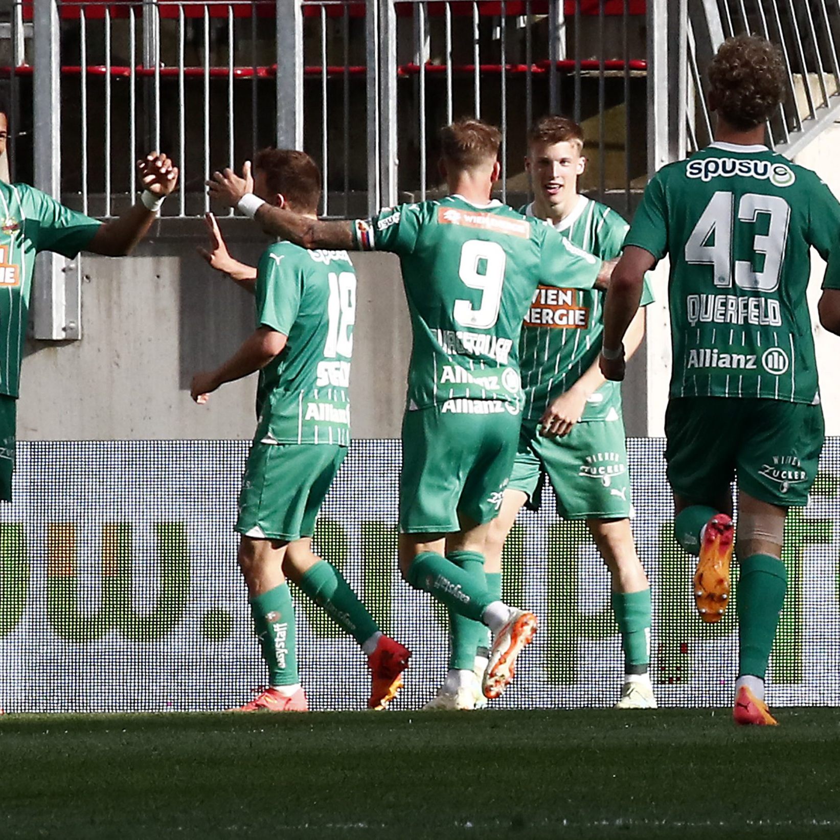 Rapid schaffte souverän den Aufstieg.