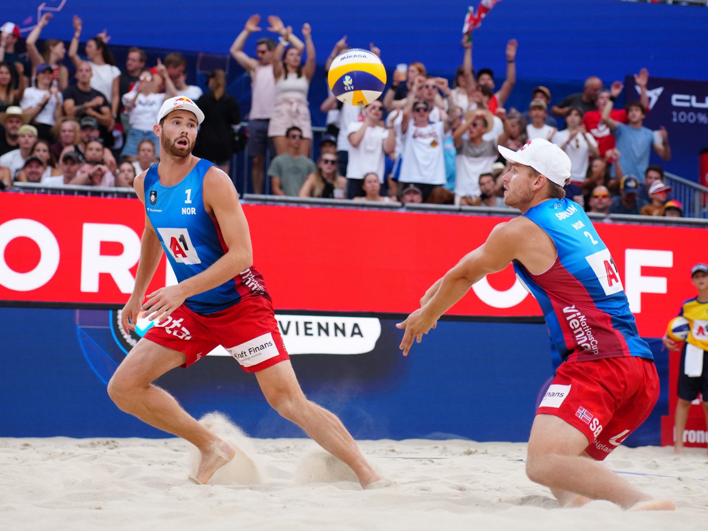 Auch Anders Mol/Christian Sörum sind beim A1 Beach Pro Vienna mit dabei. Auch Anders Mol/Christian Sörum sind beim A1 Beach Pro Vienna mit dabei.