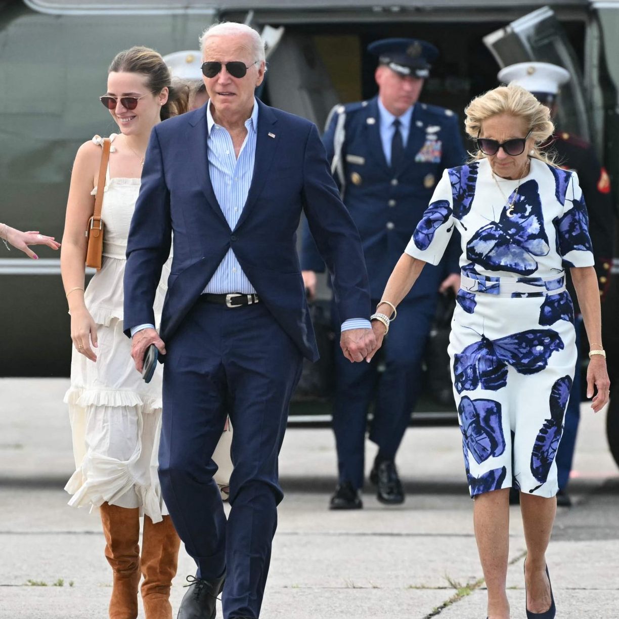 Familientreffen in Camp David