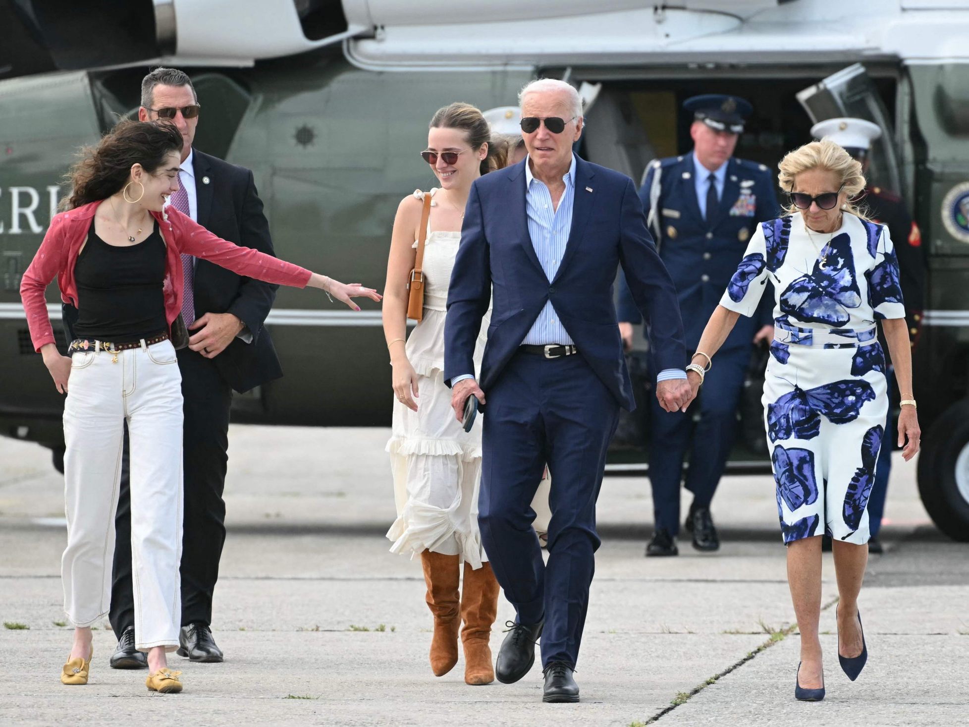 Familientreffen in Camp David