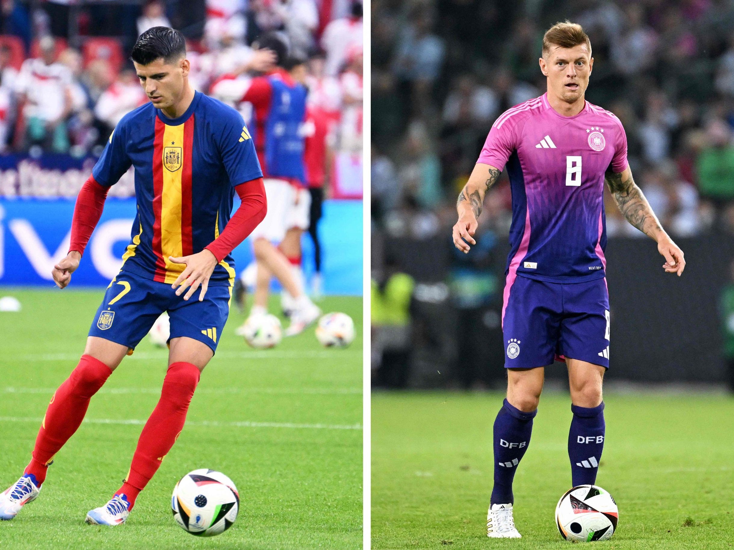 Deutschland und Spanien kämpfen um den Aufstieg ins Halbfinale.
